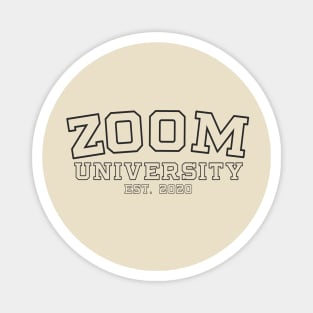 Zoom University 2020 Magnet